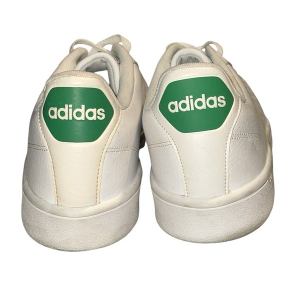 Adidas Cloudfoam Advantage White Sneakers Size 14 Mens Memory Foam AW3914 1Y3001 - Picture 5 of 10